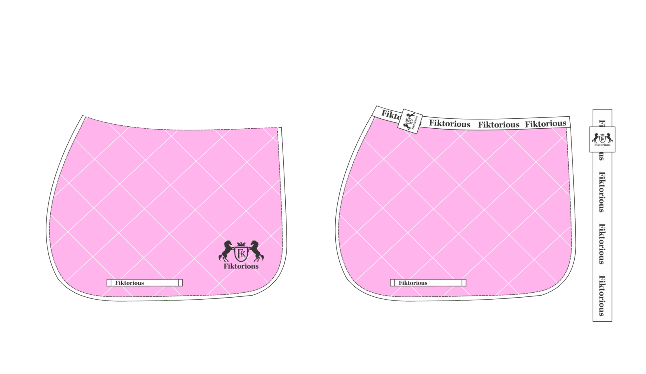 Saddlepad_Dressage_Pink
